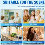 Soapstone Carving Blocks - 2 Pieces, 5 x 3 x 3 Inch