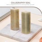 Engraved Soapstone Seal Carving Tools Set of 5