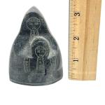 Inuit Mother and Child Soapstone Carving