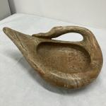 Inuit Soapstone Carving Bowl - Goose and Duck