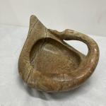 Inuit Soapstone Carving Bowl - Goose and Duck
