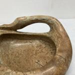 Inuit Soapstone Carving Bowl - Goose and Duck