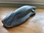 Soapstone Eskimo Seal Sculpture - Yupik Inupiaq Spirit