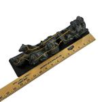 Hand Carved Soapstone Wolf Sculpture - 13