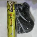 Soapstone Sea Otter Inuit Carving 4”