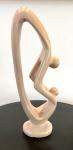 Soapstone Handcrafted Mother and Child Sculpture