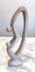 Soapstone Handcrafted Mother and Child Sculpture