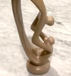 Soapstone Handcrafted Mother and Child Sculpture