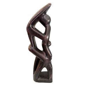 Family Abstract Soapstone Sculpture from Kenya 9.5”