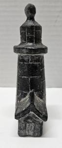 Mini Soapstone Lighthouse Figurine by Al Wolf