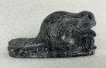 Beaver Wolf Sculpture - Inuit Style Soapstone Art