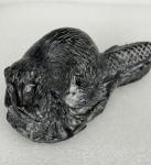Beaver Wolf Sculpture - Inuit Style Soapstone Art