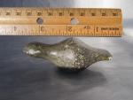Signed Dimu Inuit Soapstone Goose Sculpture