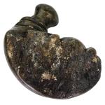 Vintage Hand-Carved Soapstone Hippo from Zimbabwe