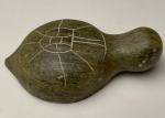 Inuit Turtle Soapstone Carving - 3.5"x2
