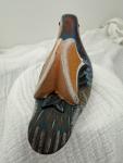 Painted Soapstone Mandarin Duck Figurine Decor