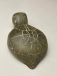 Inuit Turtle Soapstone Carving - 3.5"x2