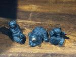 Mini Soapstone Bear Figurine by Edmund Wolf Jr