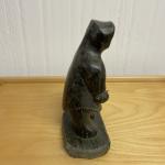 Inuit Hunter Soapstone Carving by DIMU Muckenheim