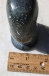 Handmade Soapstone Inuit Bird Head Carving
