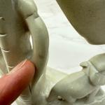 Soapstone Elephant Family Figurine from Kenya