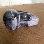 Inuit Soapstone Carving Fisherman Figurine - Signed