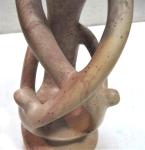 Soapstone Carved Human Figure Statue - Modern Design