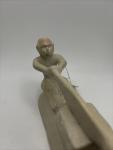 Vintage Hand-Carved Soapstone Sculpture from Kenya