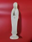 Parent and Child Soapstone Sculpture ~ 10" Tall