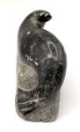 Vintage Inuit Soapstone Seal Carving Sculpture