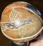 8.5” Mother and Child Soapstone Sculpture