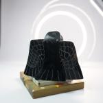 Handmade Soapstone Eagle Inuit Art Piece