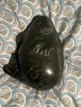 Inuit Soapstone Carving of Manatee, Vintage