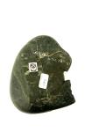 Inuit Soapstone Carving of Manatee, Vintage