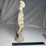 Soapstone Eskimo Woman with Birds Figure 14