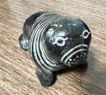 Handmade Soapstone Seal Inuit Art Sculpture 4