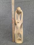 Vintage Soapstone Human Figure Carving