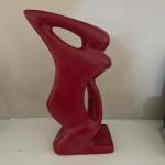 Red Soapstone Figure for Self-Love and Healing