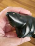 Inuit Hand-Carved Polar Bear Soapstone Figurine