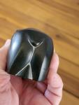 Inuit Hand-Carved Polar Bear Soapstone Figurine