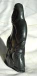Handmade Soapstone Inuit Man Carving from Canada