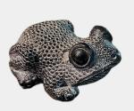 Original Soapstone Frog Sculpture – 2.75" Long