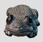 Original Soapstone Frog Sculpture – 2.75" Long