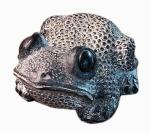 Original Soapstone Frog Sculpture – 2.75" Long