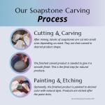 Soapstone Ladybug Figurine Art Piece