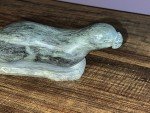 Signed DIMU Soapstone Inuit Sculpture