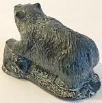 Aardik Collection Soapstone Bear Sculpture 3" x 4