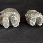 DIMU And LUKE Signed Handmade Inuit Stealite Sculptures- Original 1970’s W/Box