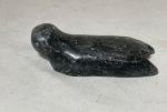antique carved soapstone Canadian seal DEMU MUCKENHEIM Eskimo sculpture Inuit