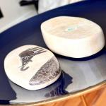 Kenyan Soapstone Elephant Trinket Box Lid